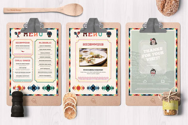 Mexican Food Menu Flyer Templates | Free & Premium PSD, Ai, Word, Doc, InDesign, PNG, Vector, PDF Formats
